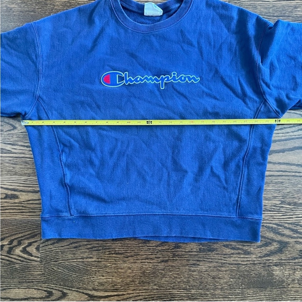 Champion Navy Blue Crewneck